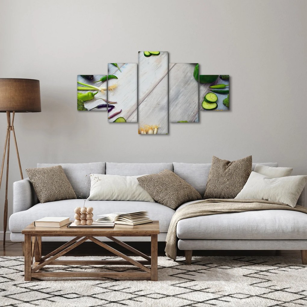 Obraz warzyw (125x70 cm)