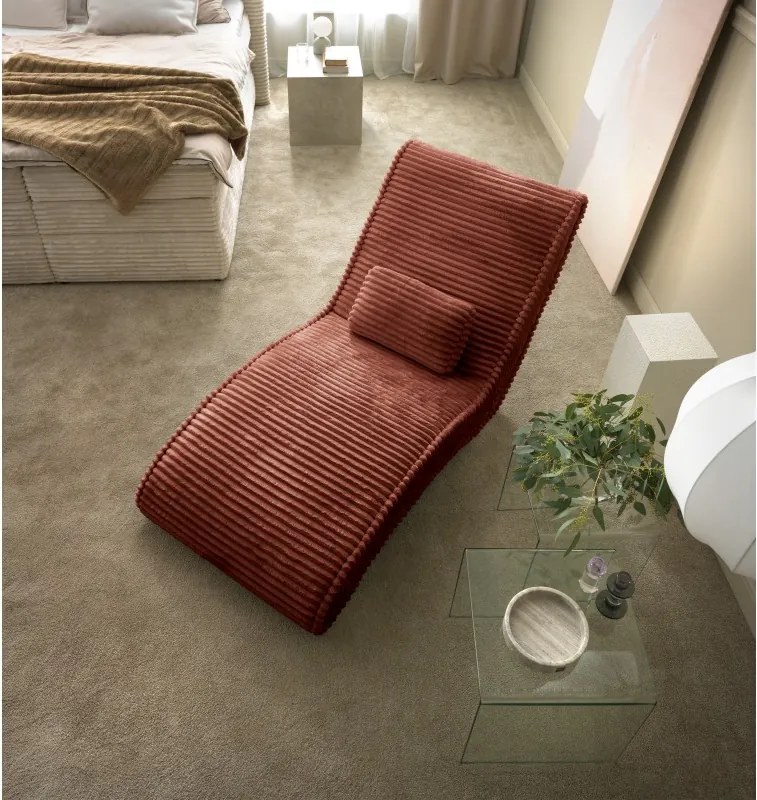 Fotel Szezlong 80 SATO 1 osobowy w tkanininie TILIA 52 WERSAL