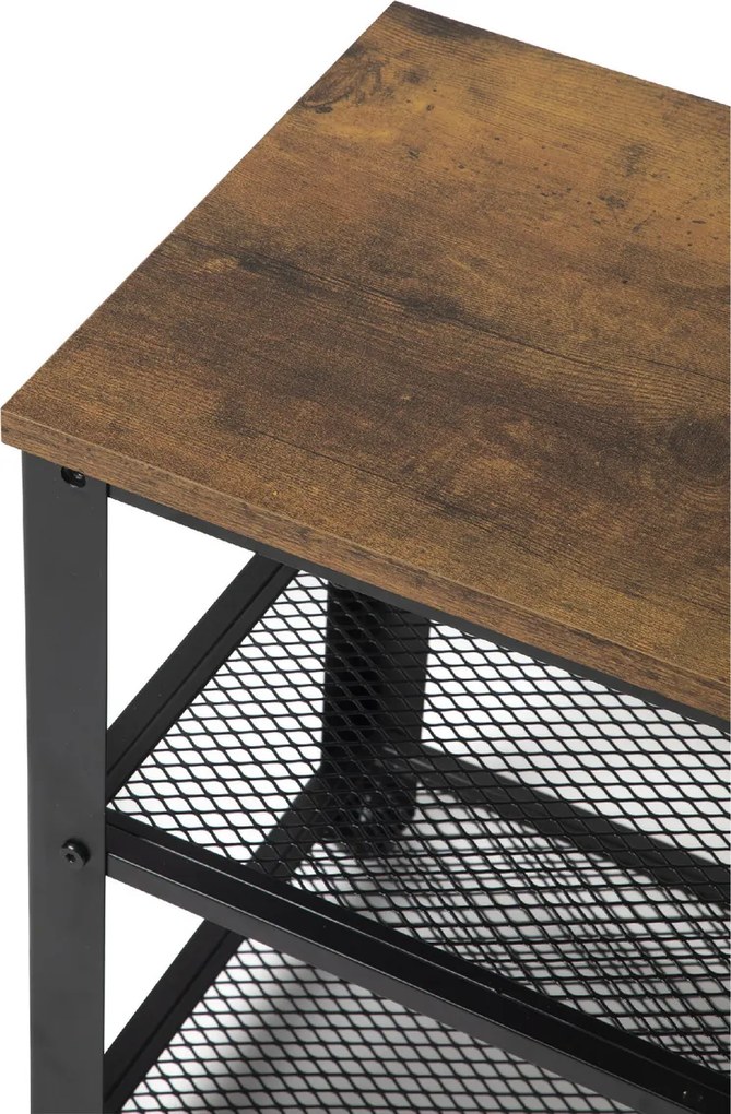 Stalowa szafka na buty LOFTY Dark Rack 3