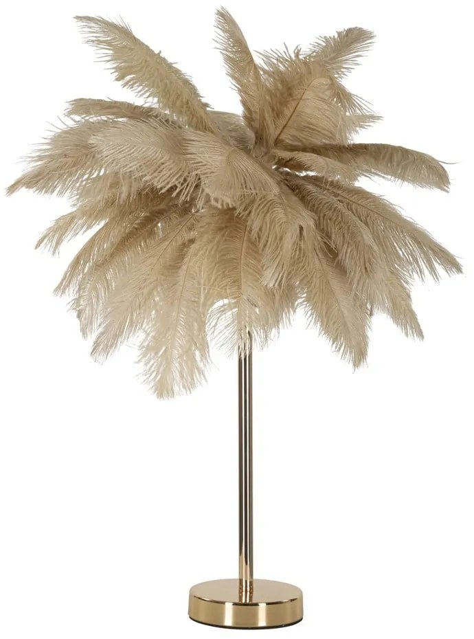 Lampa stołowa w kolorze złota (wysokość 55 cm) Palm – Mauro Ferretti