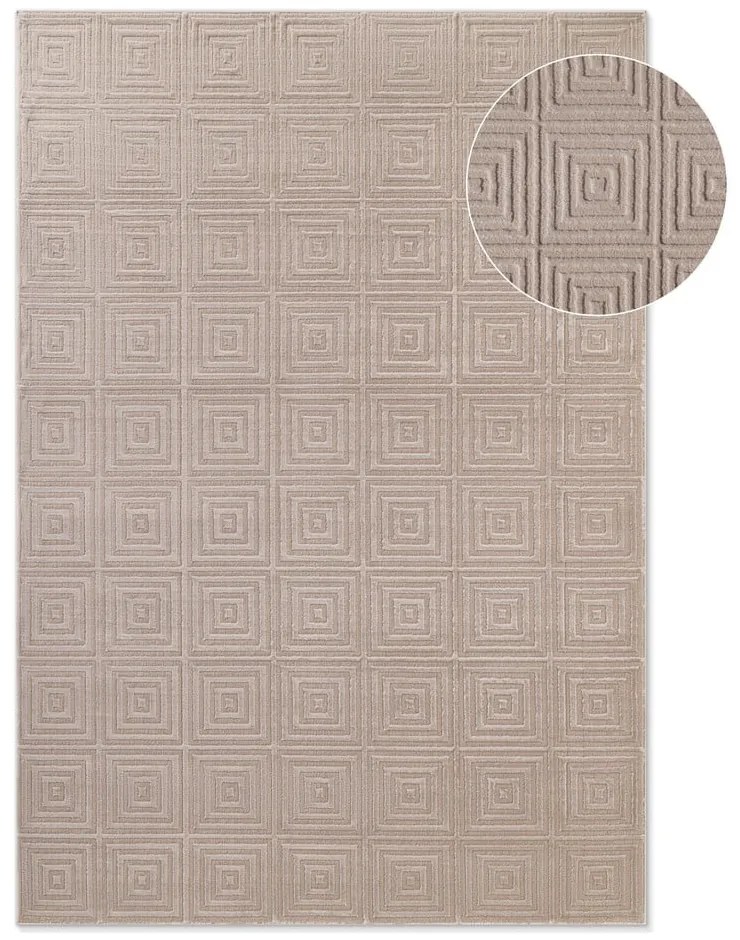 Beżowy dywan 200x280 cm Perles Tourmaline – Elle Decoration