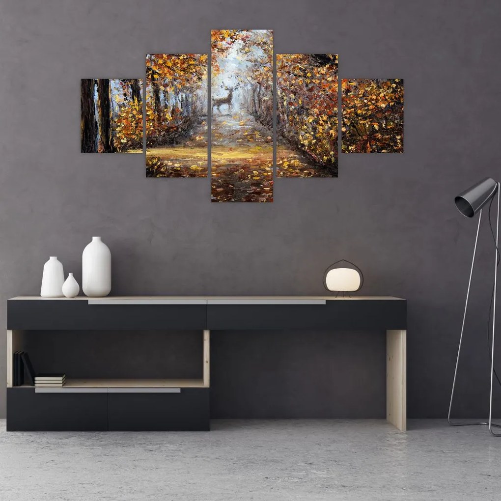 Obraz - Duch lasu (125x70 cm)