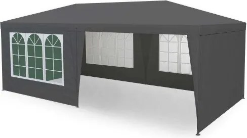 Pawilon ogrodowy 3x6m ze ściankami i oknami - namiot imprezowy, altana eventowa