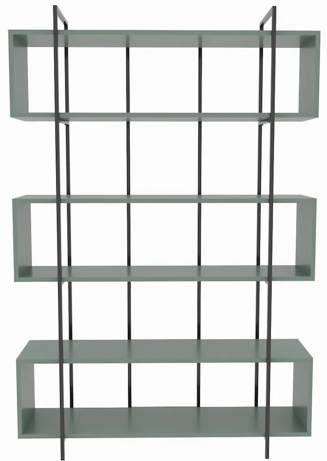 Zielony regał 120x180 cm Bruti – Kalune Design