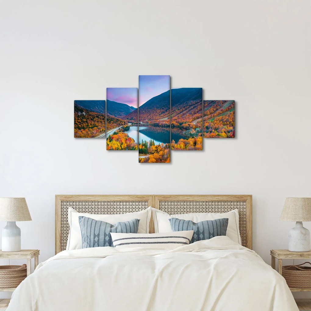 Obraz - White Mountain, New Hampshire, USA (125x70 cm)