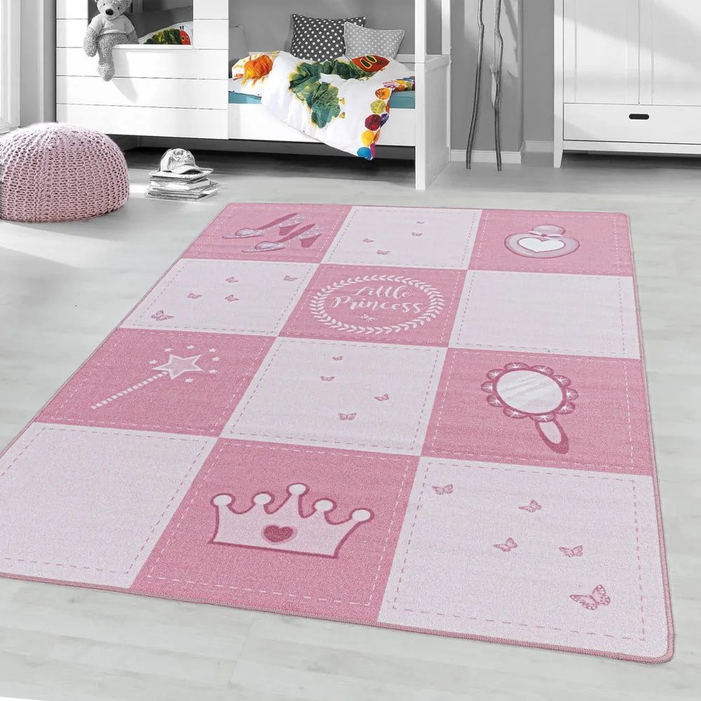 Różowy dywan dziecięcy 100x150 cm Play – Ayyildiz Carpets