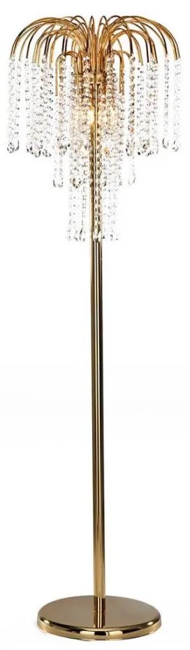 ONLI - Lampa stojąca PIOGGIA 3xE14/6W/230V złota