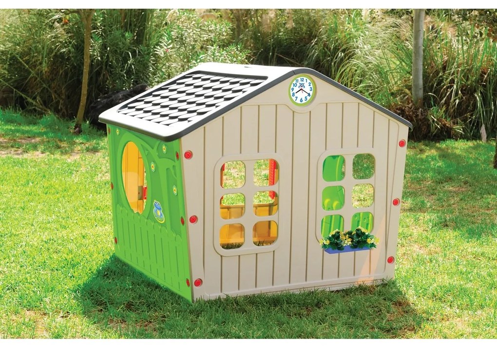 Zabawki Buddy BOT 1141 Domek Village, szary