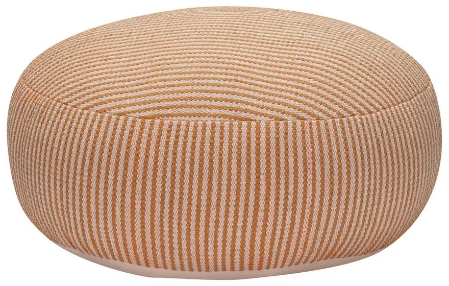 Pomarańczowy puf Mochi – Hübsch