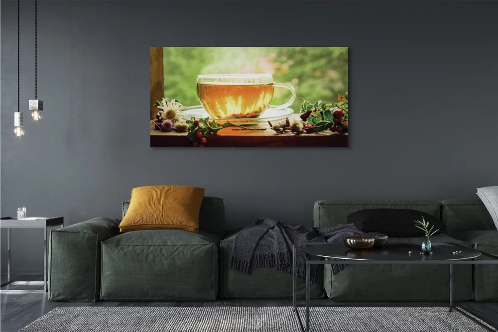 Zdjęcie na płótnie Napar z Gorących Ziół