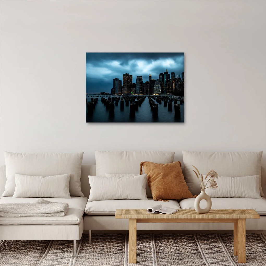 Obraz  - Widok na drapacze chmur Nowego Jorku (70x50 cm)