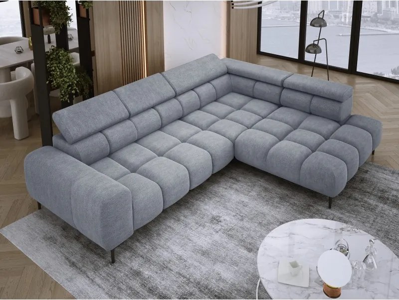 Narożnik PLAZA L Prawostronny w tkaninie CLOUD 82 WERSAL