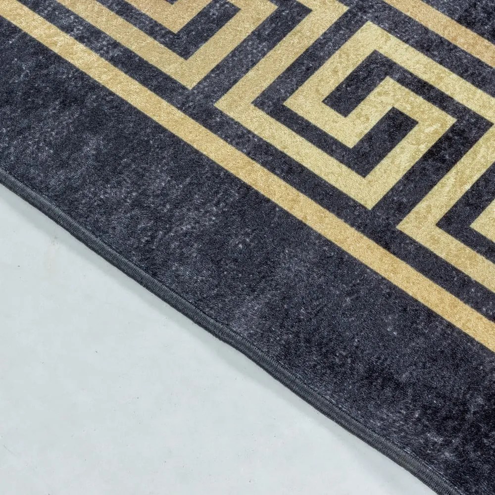 Antracytowy dywan odpowiedni do prania 80x150 cm Fiesta – Ayyildiz Carpets
