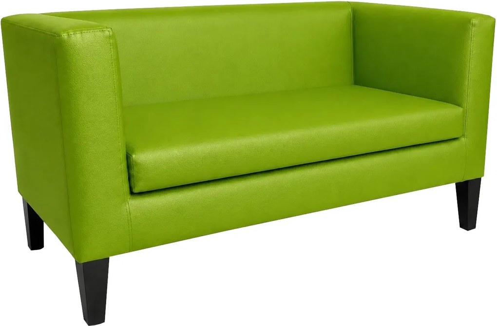 Sofa Monaco : Kolor nogi - Venge, Kolor tkaniny - EKO-SKÓRA - 5D, Typ tkaniny - Eko-skóra , Wysokość nogi - 20 cm