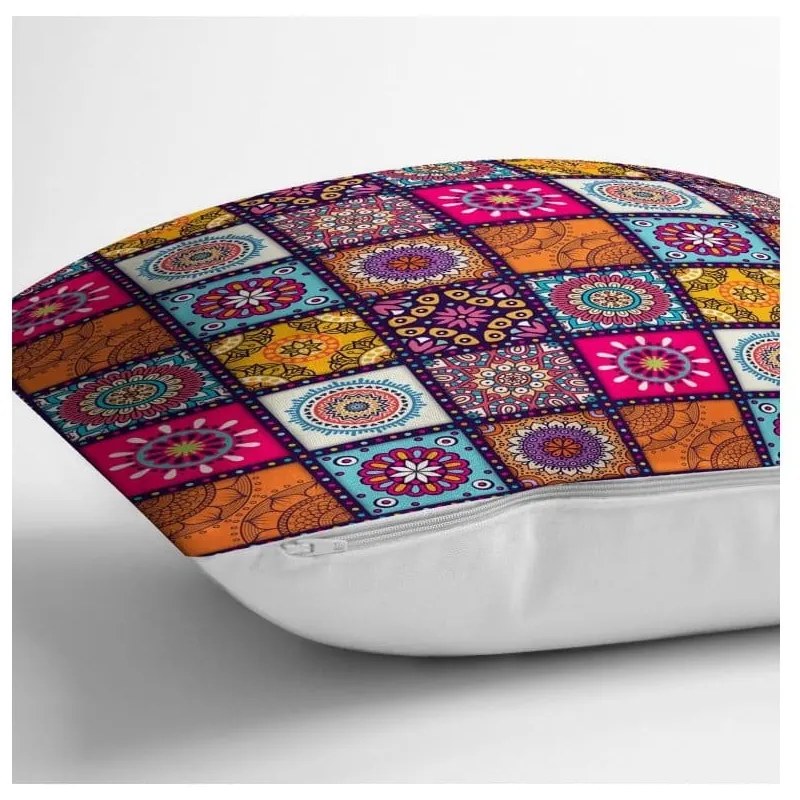 Poszewki na poduszki zestaw 4 szt. 45x45 cm Mandala Tiles – Minimalist Cushion Covers