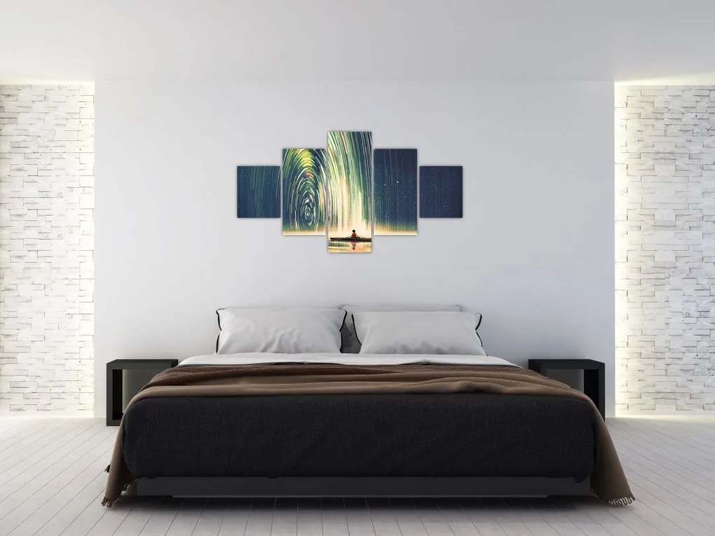 Obraz - Centrum wszechświata (125x70 cm)