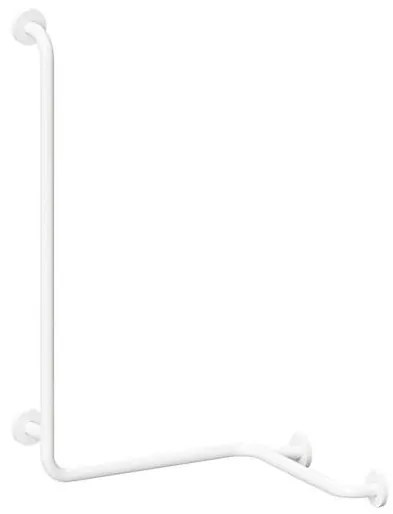 Uchwyt do prysznica 66x118 cm biały