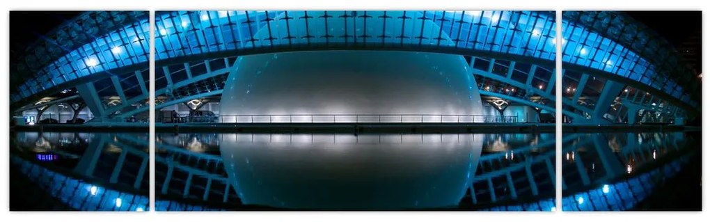 Obraz stadionu piłkarskiego (170x50 cm)