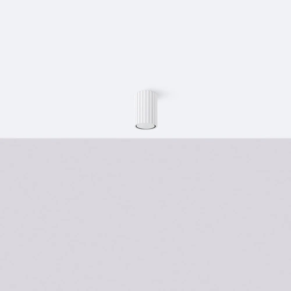 Biała lampa punktowa Gleam – Sollux