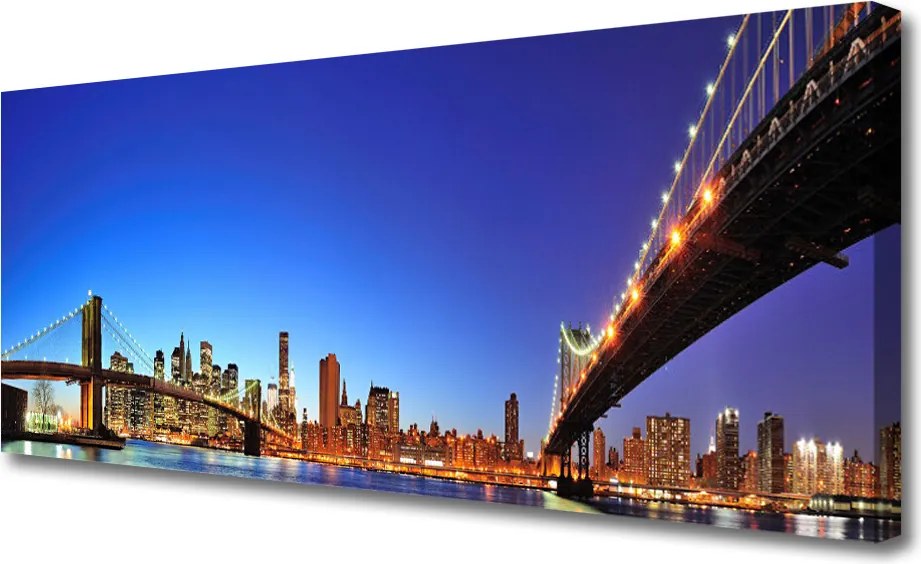 Obraz canvas Stalowa Konstrukcja Metropolii