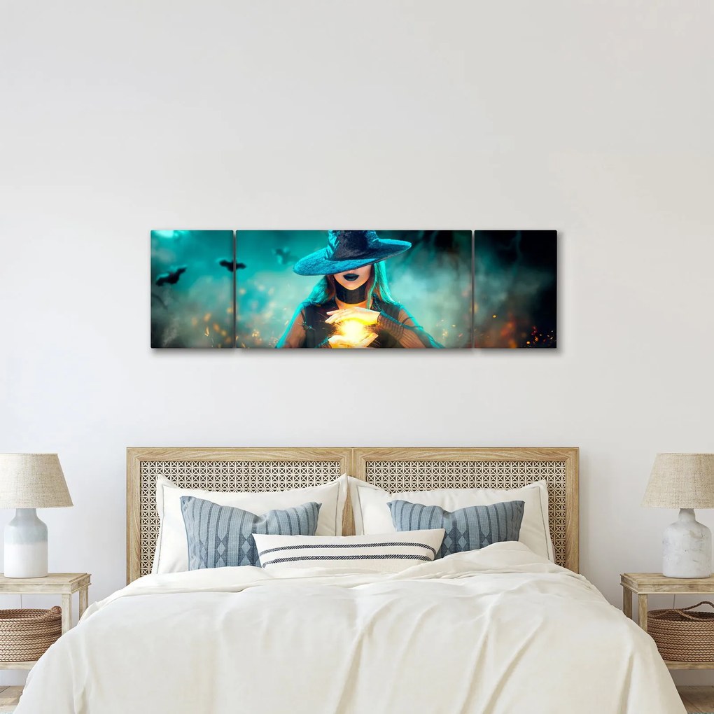 Obraz czarownicy (170x50 cm)
