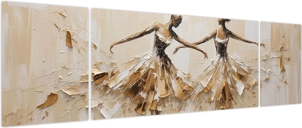 Obraz - Baleriny (170x50 cm)