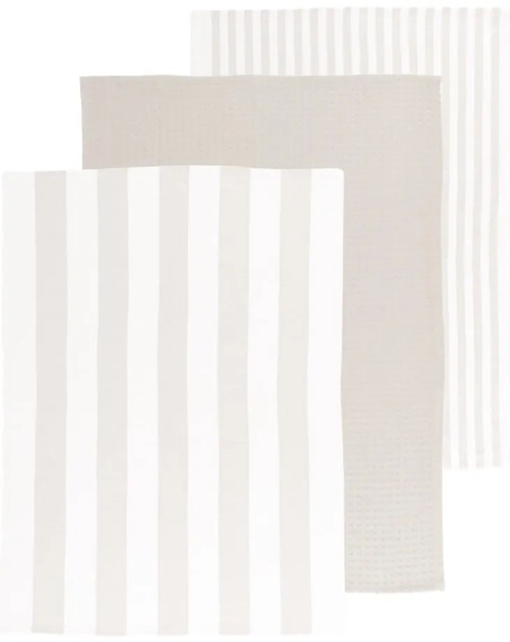 Bawełniane ścierki zestaw 3 szt. 51x74 cm Marra – Tiseco Home Studio