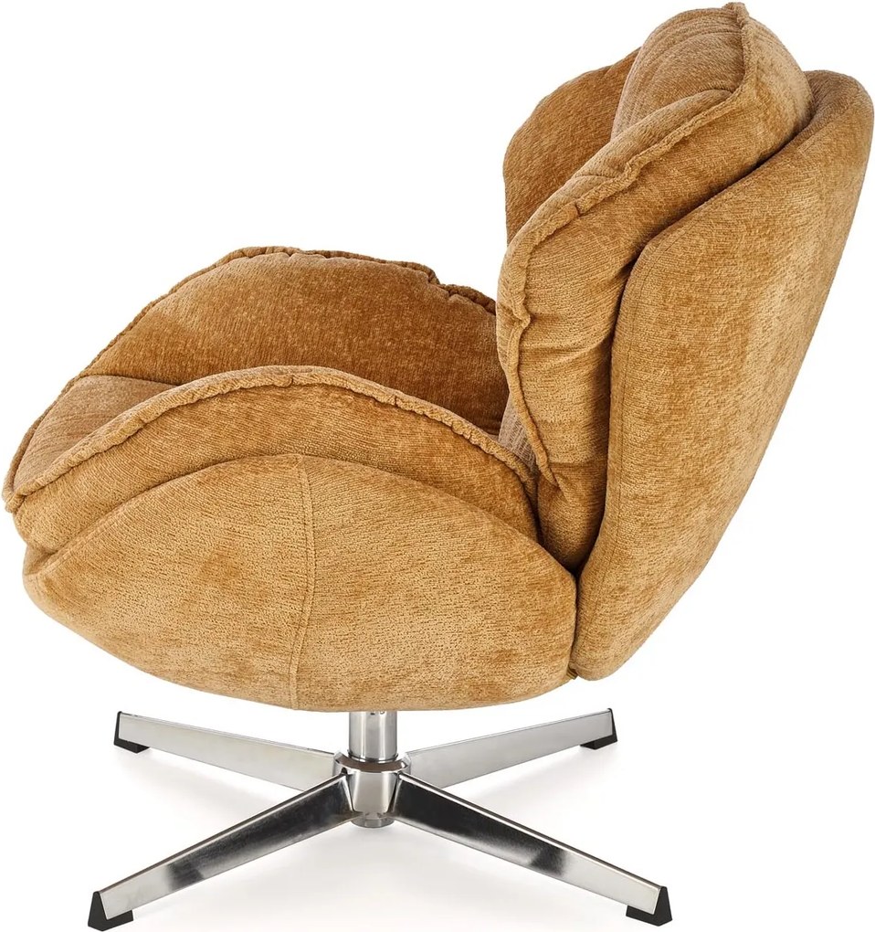 Fotel wypoczynkowy z grubymi poduchami Guido Halmar