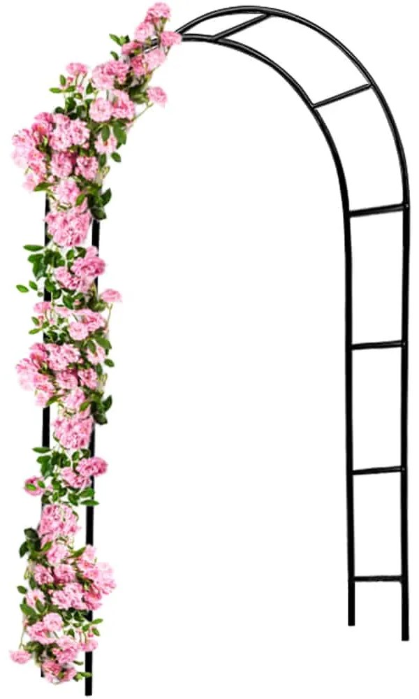 Łukowy wspornik do róż 240x140x37 cm Gardebruk