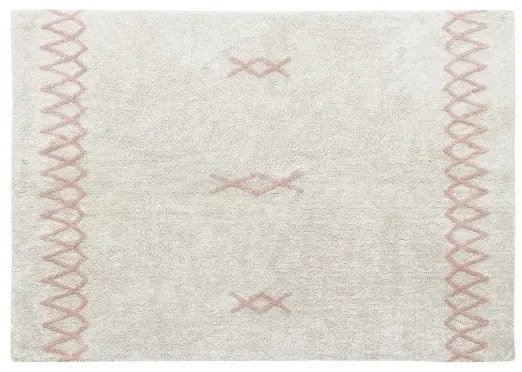 Dywan ATLAS NATURAL VINTAGE NUDE L 170x240 różowy LORENA CANALS
