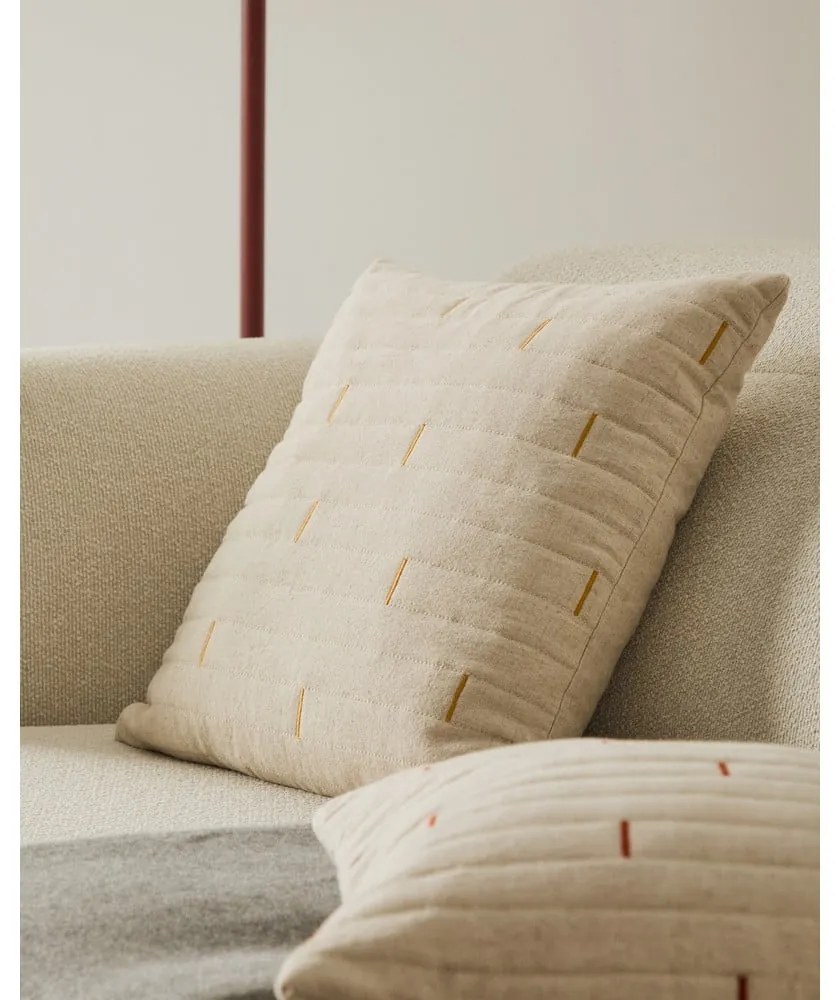Poszewka na poduszkę z mieszanki lnu 45x45 cm Blaina – Kave Home