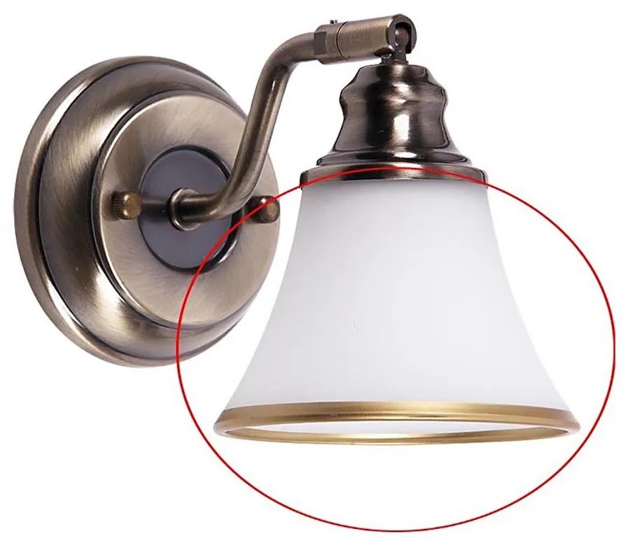 Rabalux - Szkło zapasowe do lampy punktowej GRANDO E14 pr. 11 cm