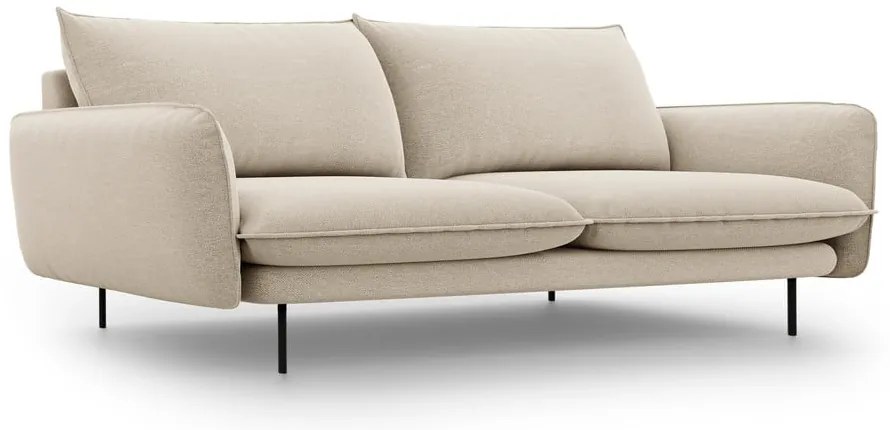 Beżowa sofa Cosmopolitan Design Vienna, 230 cm