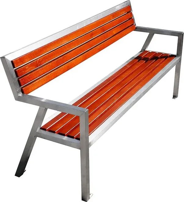 Nowoczesna ławka parkowa 180 cm D7-D18