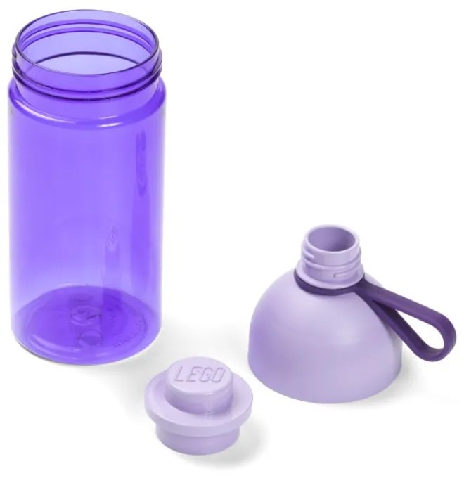 Fioletowa butelka podróżna LEGO®, 500 ml