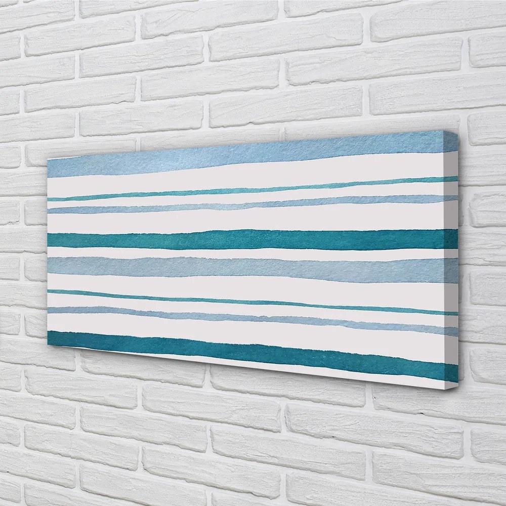 Obraz drukowany na płótnie Abstrakcyjne Nieregularne Paski