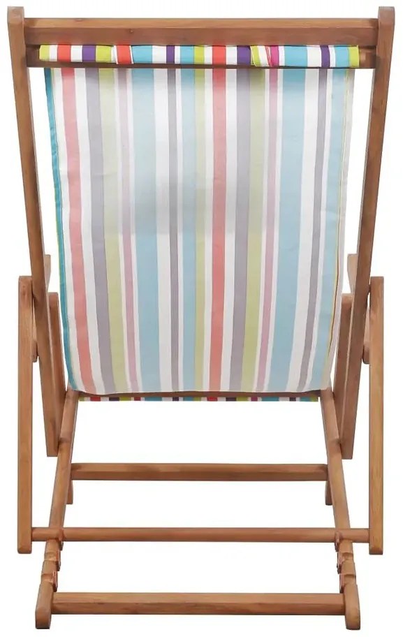 Wielokolorowy składany leżak plażowy T7-L39