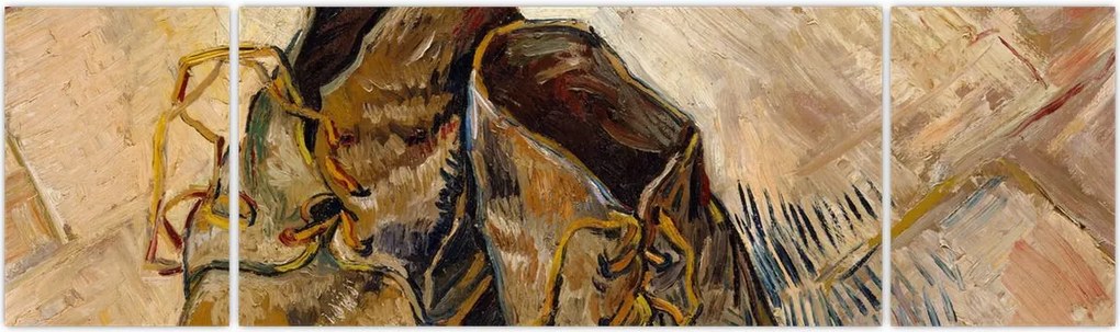 Obraz - Vincent van Gogh, Shoes, reprodukcje (170x50 cm)