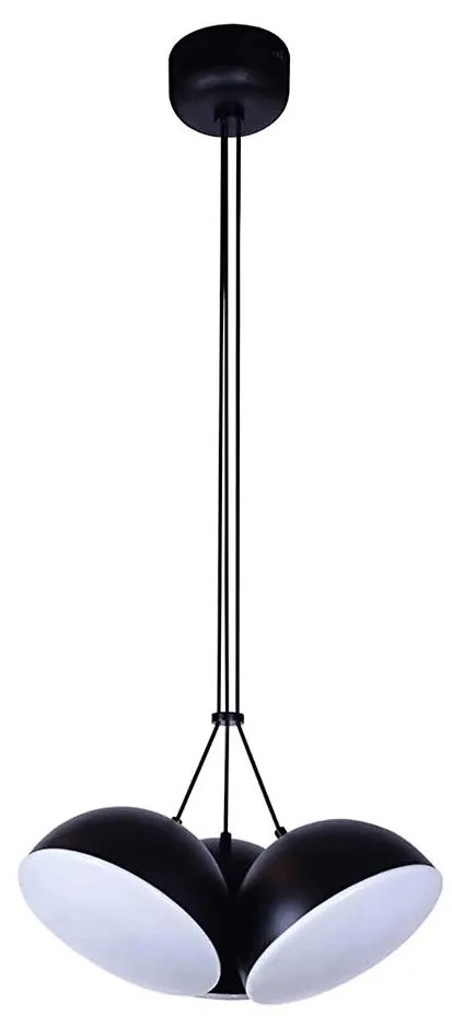 Klausen 143000 - LED lampa CROWD 3xLED/20W/230V czarna na lince