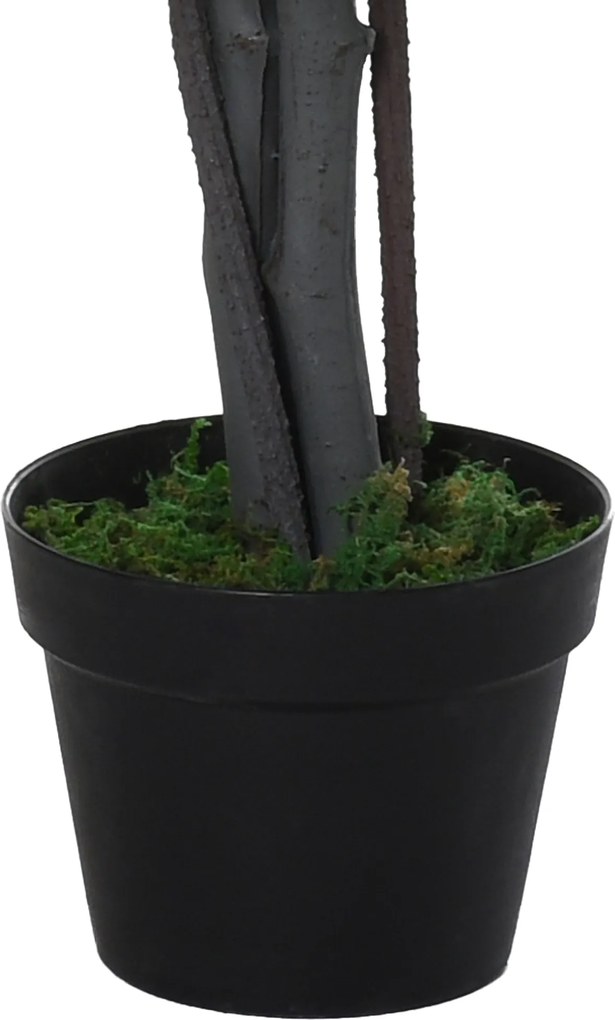 Sztuczny Figowiec Bengalski Duże Drzewo Dekoracyjne do Hotelu i Centrum Handlowego 120cm | Aosom PL