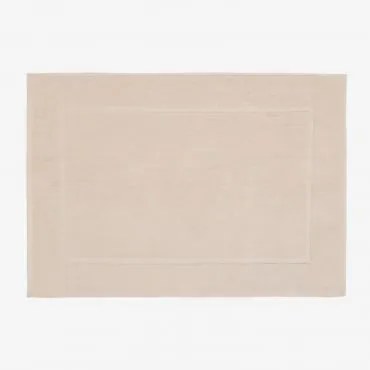 Dywanik Łazienkowy Prostokątny 50x80 Cm Z Bawełny Danel Jasnoróżowy - Sklum