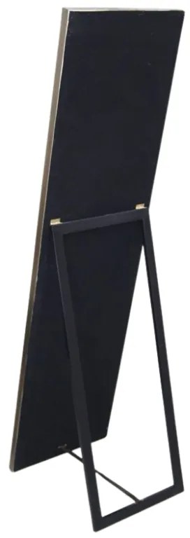 Lustro stojące w lustrzanej ramie, szlifowane fazą.164x44cm