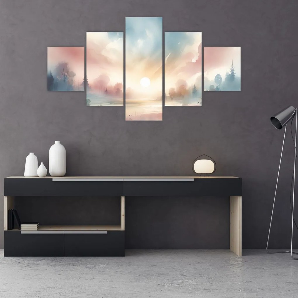 Obraz - Elegancki krajobraz (125x70 cm)
