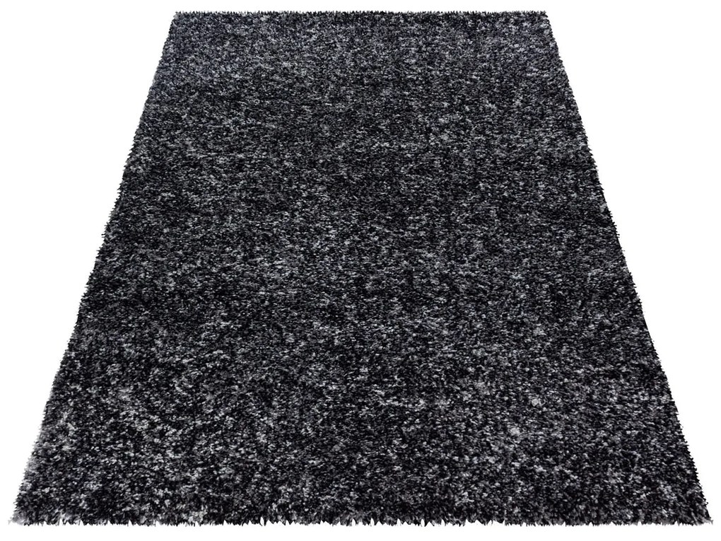 Dywan shaggy Enjoy antracyt wielokolorowy 160 cm x 230 cm