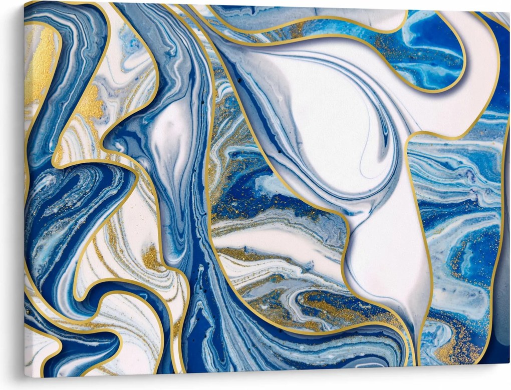 Obraz - Fale z marmuru (70x50 cm)