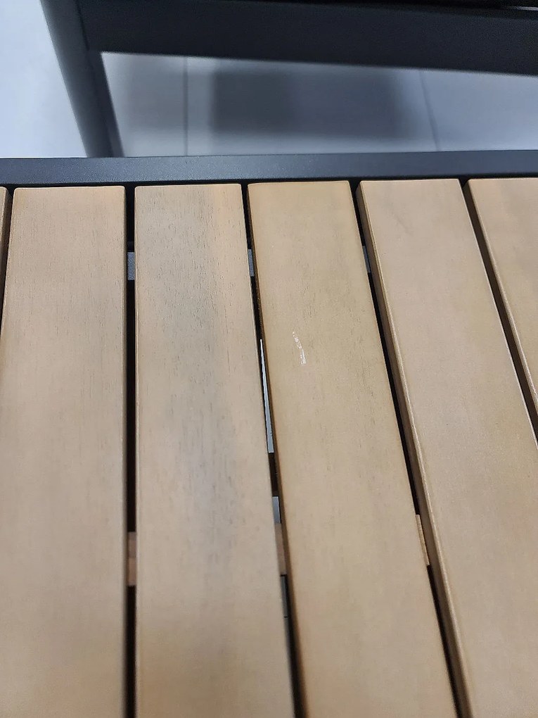 Zestaw aluminiowy NEW YORK dla 6 osób (antracyt) próbka