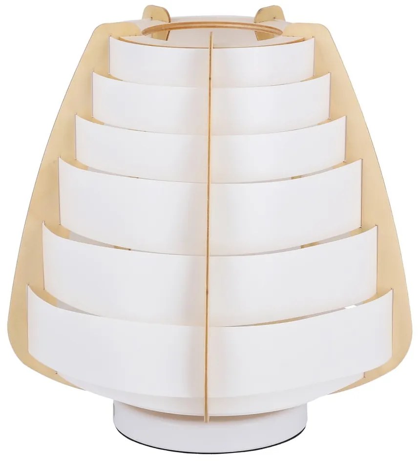 Biała lampa stołowa (wysokość 27 cm) Nagoja – Candellux Lighting