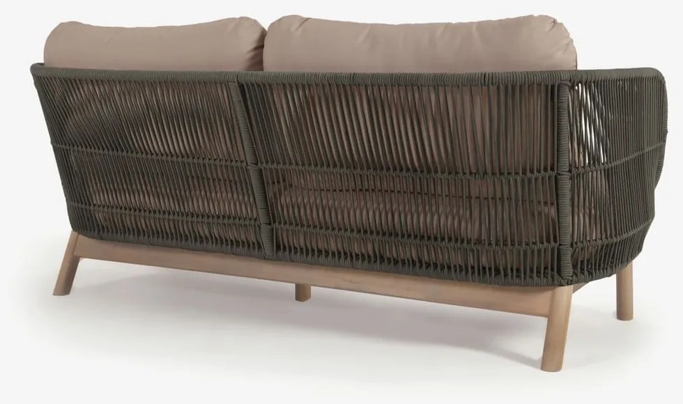 Sofa ogrodowa w kolorze khaki Kave Home Catalina
