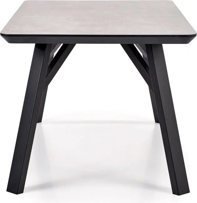 Stół Halifax z blatem w kolorze betonu