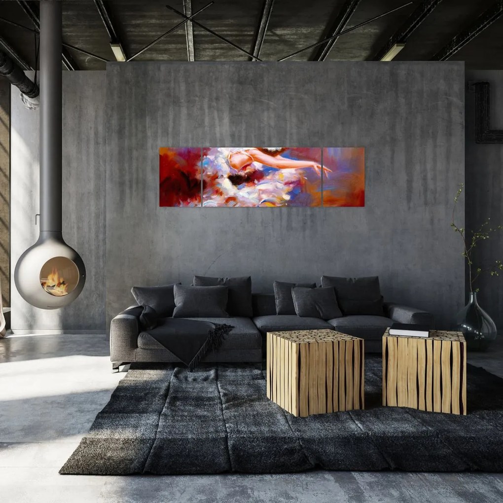 Obraz - Baletnica, malarstwo (170x50 cm)
